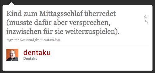 Tweet von dentaku