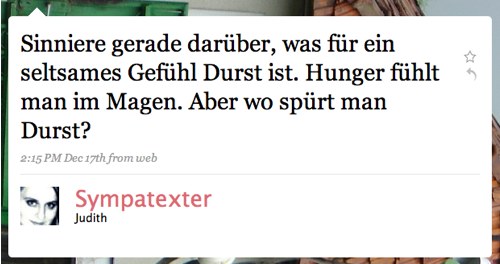 Tweet von sympatexter